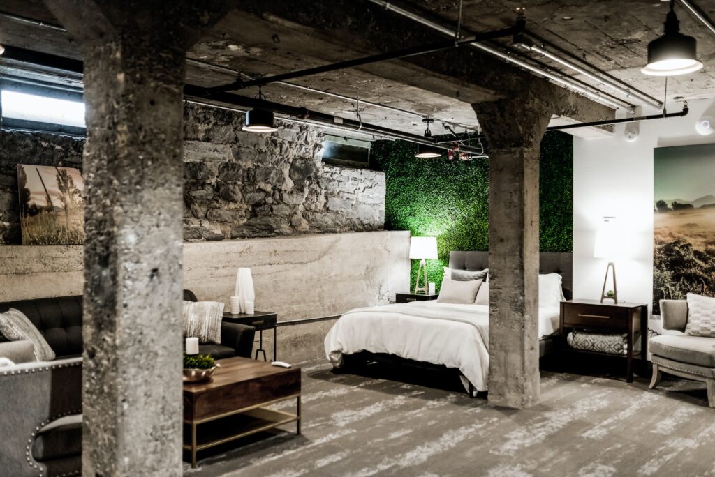 basement room